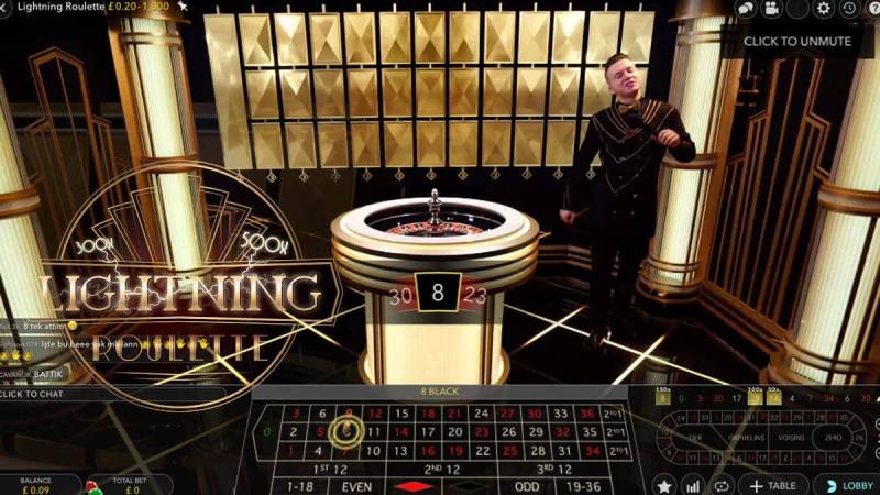 Cách chơi Lightning Roulette đơn giản